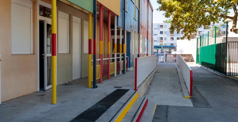 Rampes PMR - École Georges Simenon 