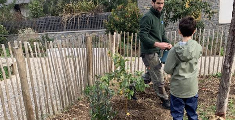 Plantations au Parc Nègre