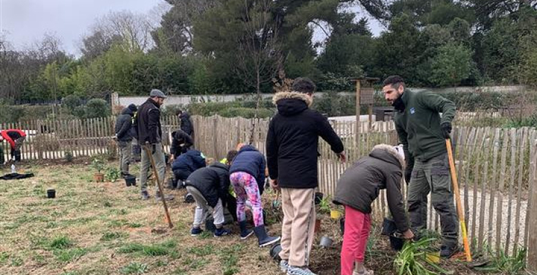 Plantations au Parc Nègre