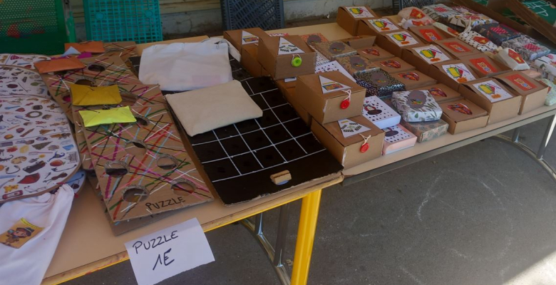 Le marché au jeux de société de l’école Cocteau - Diderot