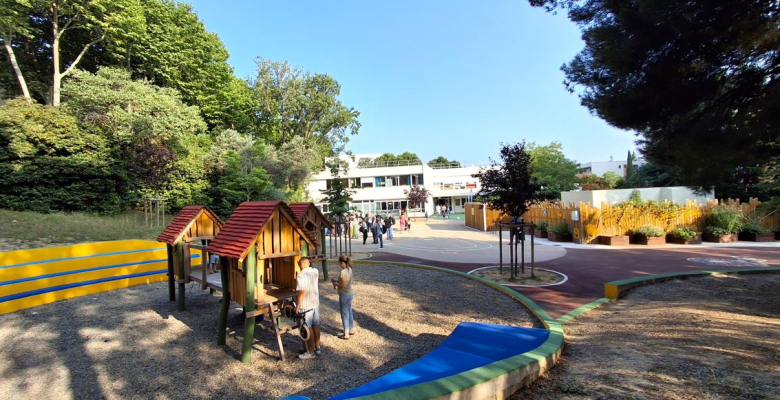 À l’aventure dans la nouvelle cour !