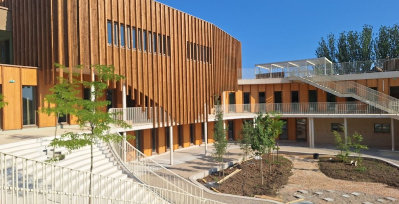 Exemple d'escalier-auditorium