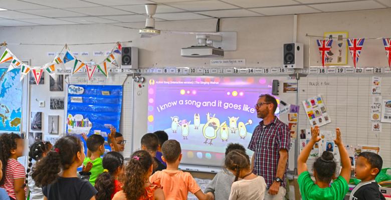 Cours d'anglais école Joseph Delteil