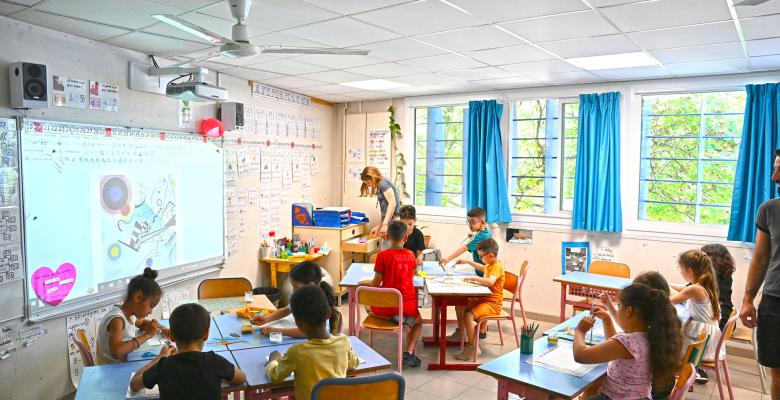 classe école Joseph Delteil