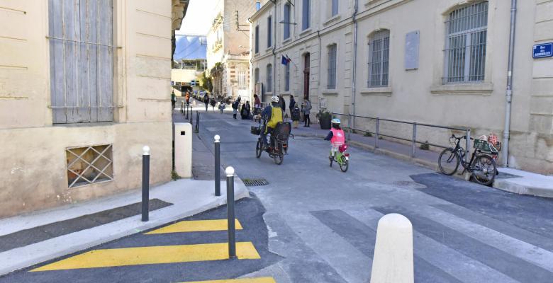Rue aux écoliers - Écoles Hugo, Bert, Figuier
