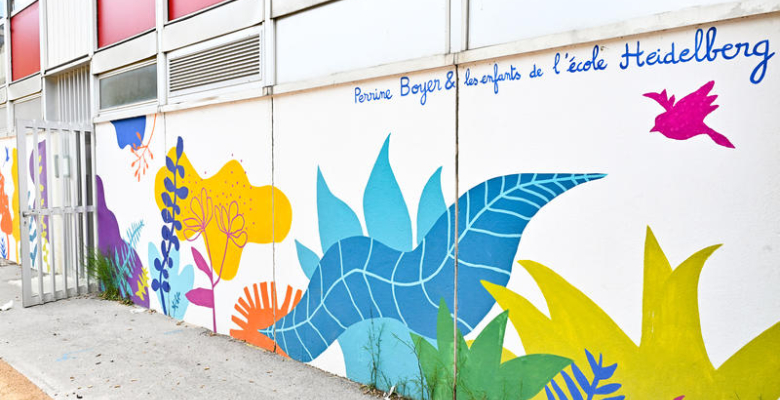 Fresque - École Heidelberg 