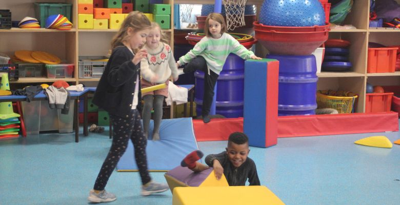 Activité motricité - École Jeanne d'Arc