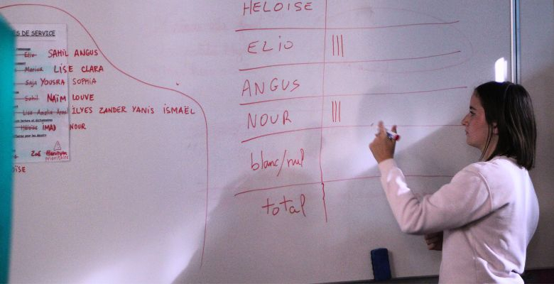 Conseil municipal - École Jeanne d'Arc