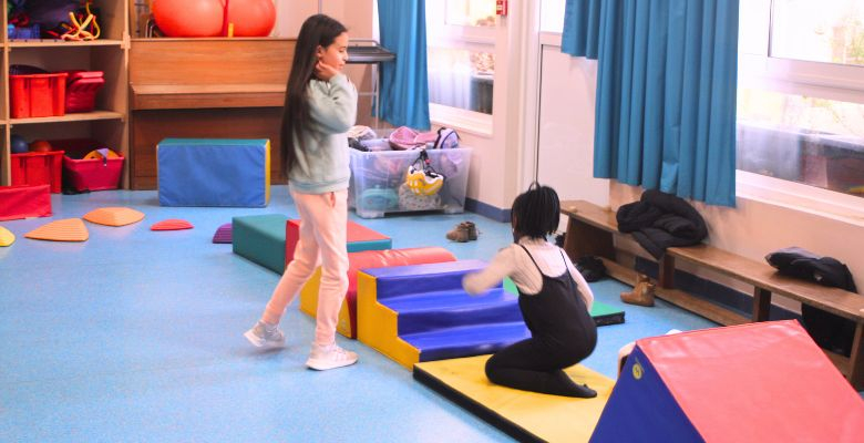 Activité motricité - École Jeanne d'Arc