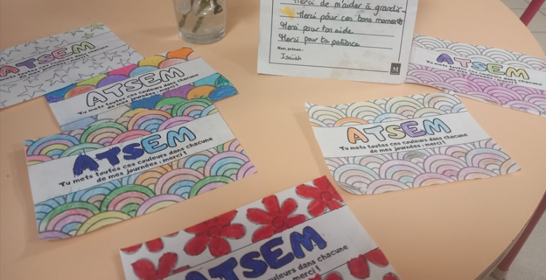 Un mot pour mon ATSEM