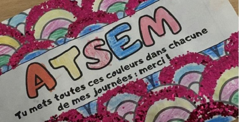 Un mot pour mon ATSEM