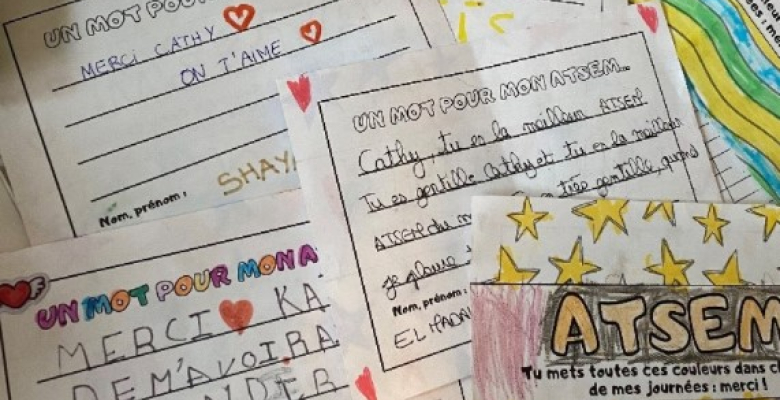 Un mot pour mon ATSEM