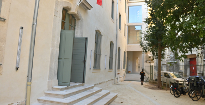 Entrée -école primaire Colette et Pierre Soulages