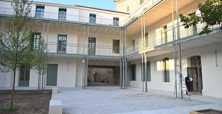 Cour - école primaire Colette et Pierre Soulages