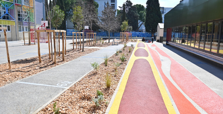 Cour - Ecole Louis Armstrong