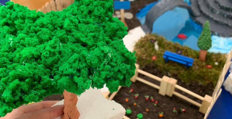 Maquette Mangez des arbres