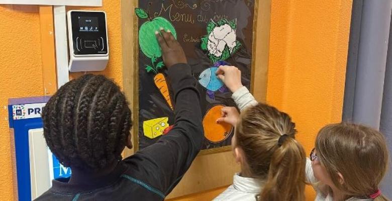 Menu ludique à Garibaldi