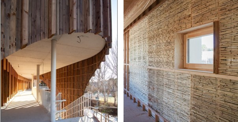 Murs, bois et volumes 