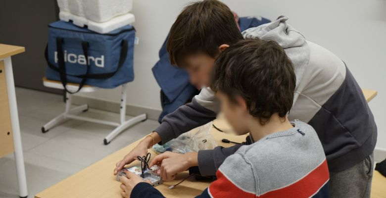 Atelier robotique et codage - École Olympe de Gouges