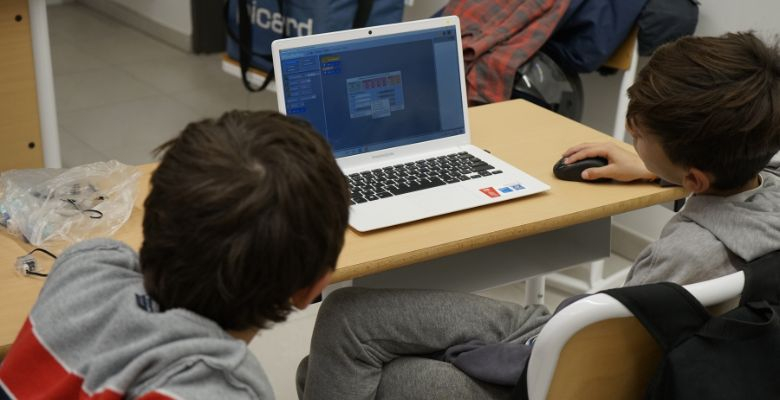 Atelier robotique et codage - École Olympe de Gouges