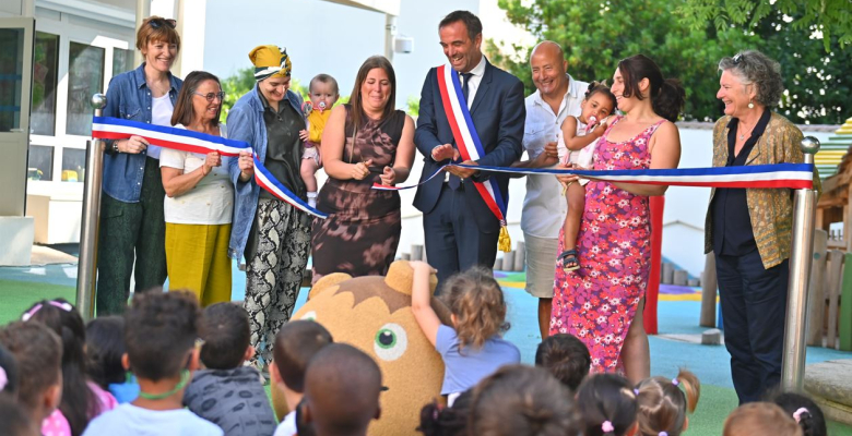 Inauguration de la nouvelle cour!
