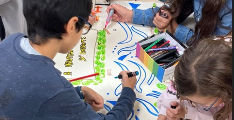 Le projet du parvis Cocteau Diderot avance avec les petits et les grands