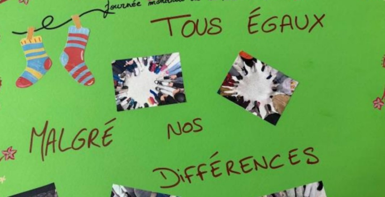 Des chaussettes dépareillées pour célébrer la diversité et briser les préjugés !